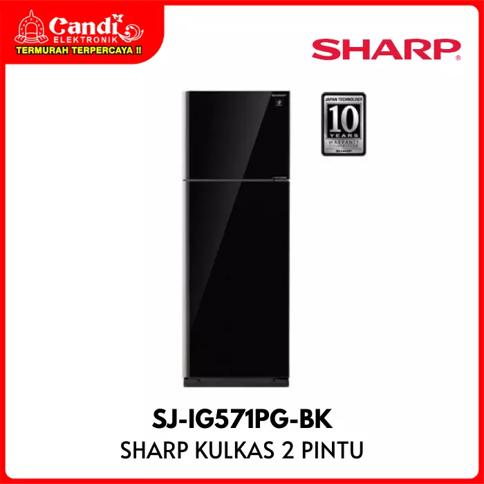 KULKAS BIG REFF 2 PINTU SHARP
